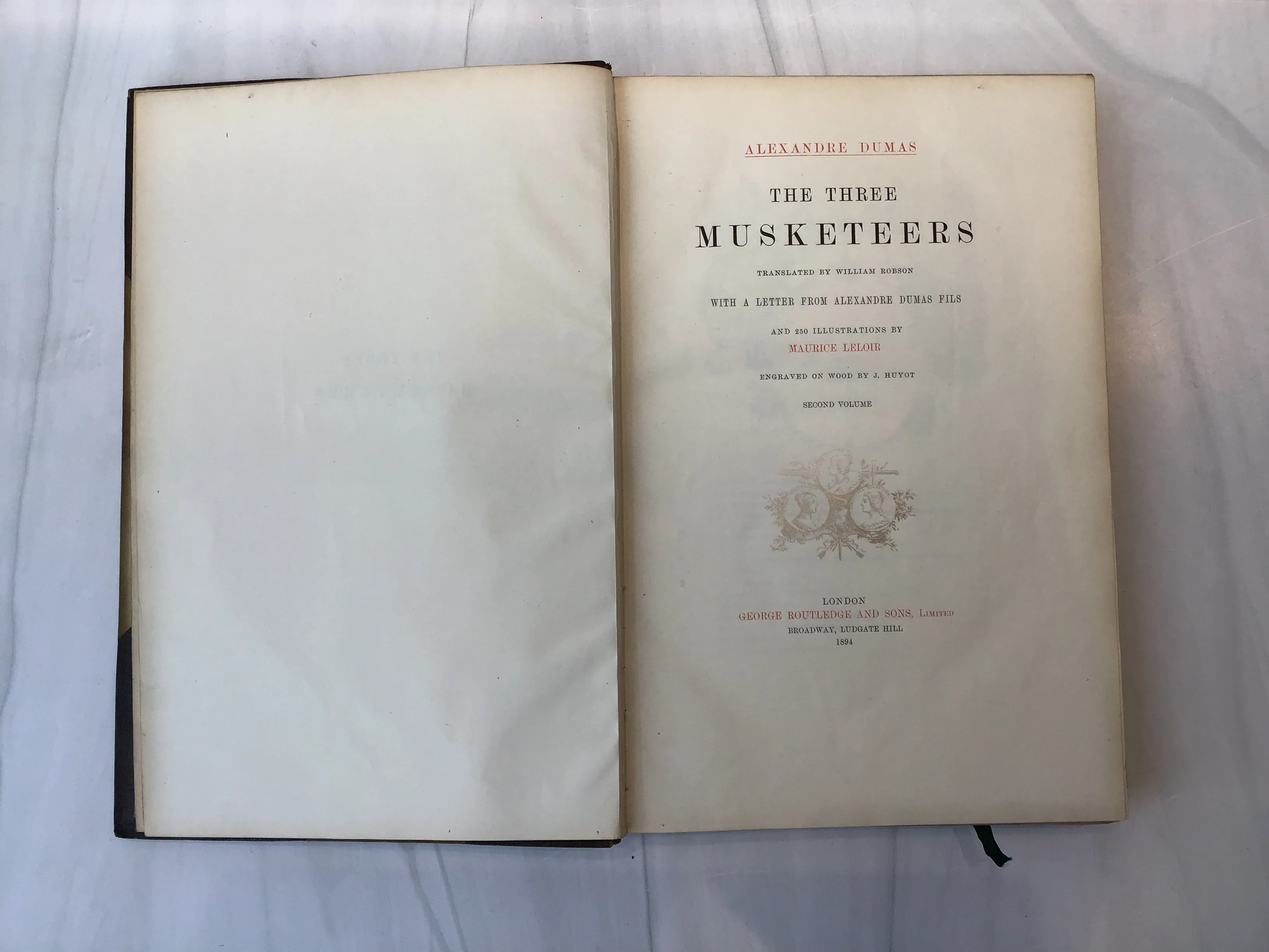 -The Three Musketeers 2 volumes*