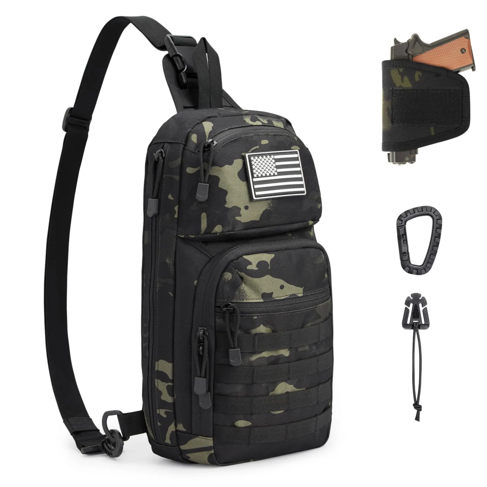 G4Free 10L Tactical EDC Sling Bag