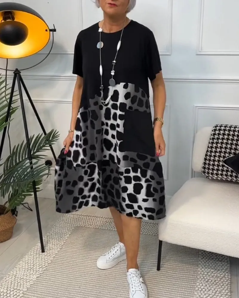 Janice - Stylish Dress With Tummy Coverage